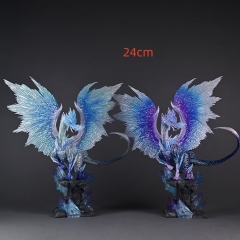 2 Styles 24cm Monster Hunter Velkhana Cartoon Anime PVC Figure