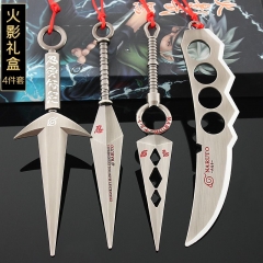 3 Styles 22cm Naruto Kunai Anime Alloy Sword