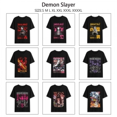 10 Styles Demon Slayer: Kimetsu no Yaiba Cartoon Anime T-shirt