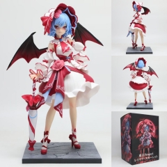 25cm Touhou Project Remilia Scarlet Cartoon Anime PVC Figure Toy