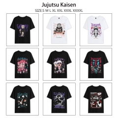 10 Styles Jujutsu Kaisen Cartoon Anime T-shirt