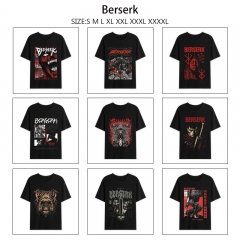 11 Styles Berserk Cartoon Anime T-shirt