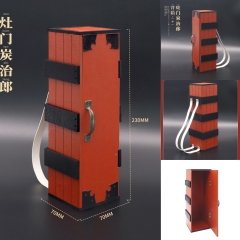 鬼灭之刃周边 灶门炭治郎背箱中号 背包木制品装饰品创意礼物23cm