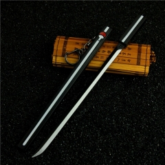 3 Styles 22cm Naruto Cartoon Anime Alloy Sword Katana Keychain