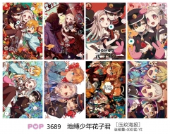 42*29CM 8pcs/set Toilet-Bound Hanako-kun Cartoon Anime Paper Poster