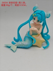 9.5CM Hatsune Miku Cartoon Anime PVC Figure Toy