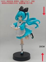 20CM Hatsune Miku Cartoon Anime PVC Figure Toy