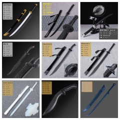 53 Styles Brotherhood of Blades Cartoon Anime Plastic Sword Weapon