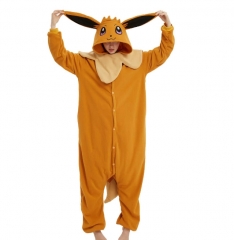 Pokemon Eeveelution Cartoon Cosplay New Kawaii Pyjamas Warm Winter Anime Flannel Pajamas