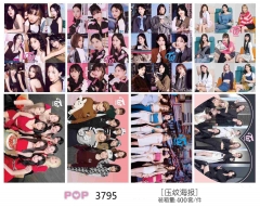 8pcs/set K-POP Twice Cartoon Anime Paper Poster