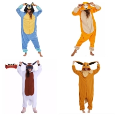 8 Styles Bluey Cartoon Cosplay New Kawaii Pyjamas Warm Winter Anime Flannel Pajamas
