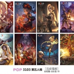 42*29CM 8pcs/set Identity V Cartoon Anime Paper Poster