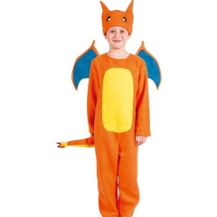 2 Styles Pokemon Charizard Cartoon Cosplay New Kawaii Pyjamas Warm Winter Anime Flannel Pajamas