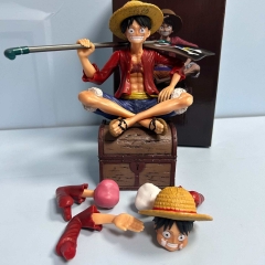 One Piece Monkey D Luffy Cartoon Anime PVC Figure Toy