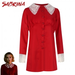 Chilling Adventures of Sabrina Clothing For Adult Anime Costume Set