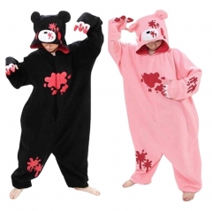 4 Styles Gloomy Bear Cartoon Cosplay New Kawaii Pyjamas Warm Winter Anime Flannel Pajamas