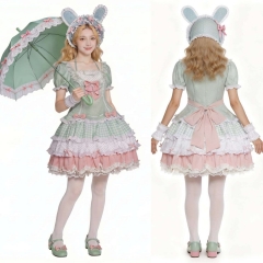 7 Sizes Magic Girl Lolita Cartoon Character Cosplay Anime Costume Set