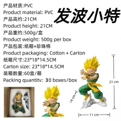 21CM Dragon Ball Z Trunks Cartoon Anime PVC Figures