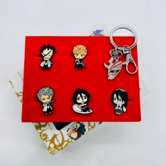 Bleach Cartoon Pin Anime Brooch Set