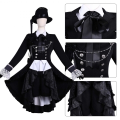 跨境新品黑执事绿魔女篇COS服黑执事啵酱黑扉cosplay服装c服女装