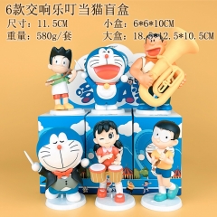 6款交响乐叮当猫盲盒 11.5cm