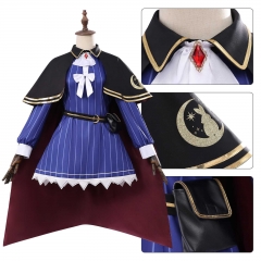 跨境主播女孩重度依赖cos超天酱 狱蔷薇美血华 珀珀cosplay cos服