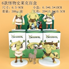 6款怪物史莱克盲盒 6.5-9cm