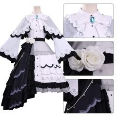 Magical Girl Witch Trial Cartoon Cosplay Anime Costume Set
