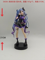 21CM Hatsune Miku Cartoon Anime PVC Figure Toy