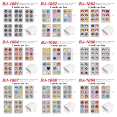 10 Styles Pokemon Cartoon Pin Anime Brooch Set