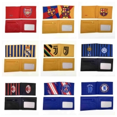 10 Styles Football Star Cartoon Purse Short Anime Wallet