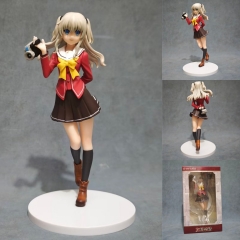 20CM Charlotte 夏洛特 友利奈绪 校服 拍照 手办模型 袋装配盒
