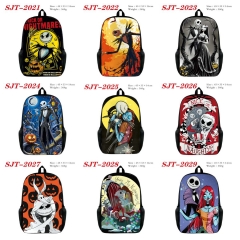 11 Styles The Nightmare Before Christmas Cartoon Anime Backpack Bag