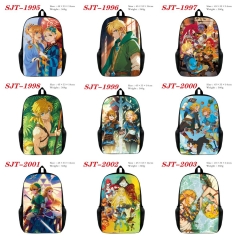 10 Styles The Legend of Zelda Cartoon Anime Backpack Bag