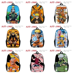 10 Styles Naruto Cartoon Anime Backpack Bag