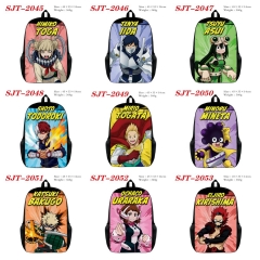 10 Styles My Hero Academia Cartoon Anime Backpack Bag