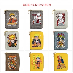 10 Styles Naruto Cartoon Card Holder Bag Anime Card Bag