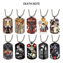 10 Styles Death Note Cartoon Anime Alloy Necklace