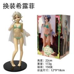 22cm Mushoku Tensei: Jobless Reincarnation Cartoon Sexy Girls Anime PVC Figure Toy