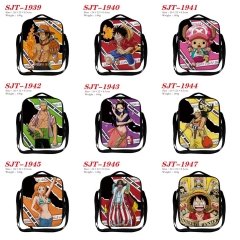 10 Styles One Piece Cartoon Anime Lunch Bag