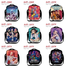 10 Styles K-Pop: Demon Hunters Cartoon Anime Lunch Bag