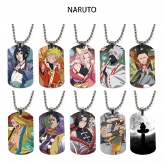 12 Styles Naruto Cartoon Anime Alloy Necklace