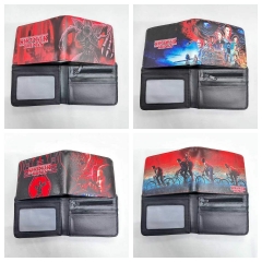 6 Styles Stranger Things Cartoon Purse Anime Short Wallet