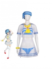 从零开始的异世界生活cos服蕾姆水手服水手泳衣泳装cosplay表演服