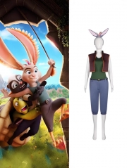 2 Styles Zootopia Chickenhare and the Hamster of Darkness Cartoon Character Cosplay Anime Costume Set