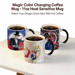 Sailor Moon美少女战士 变色马克杯热感温咖啡茶水杯可爱生日礼物