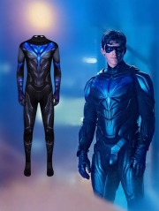 Superhero Movie Nightwing Cosplay Anime Costume Set