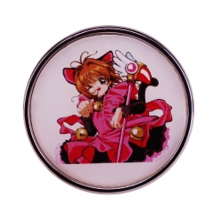 百变小樱魔法卡动漫周边别针徽章魔法少女小樱胸针服装背包徽章