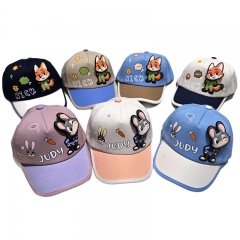 7 Styles Zootopia Cartoon Cap Anime Baseball Hat