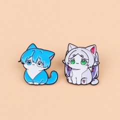 2 Styles Frieren: Beyond Journey's End Cartoon Pin Anime Alloy Brooch